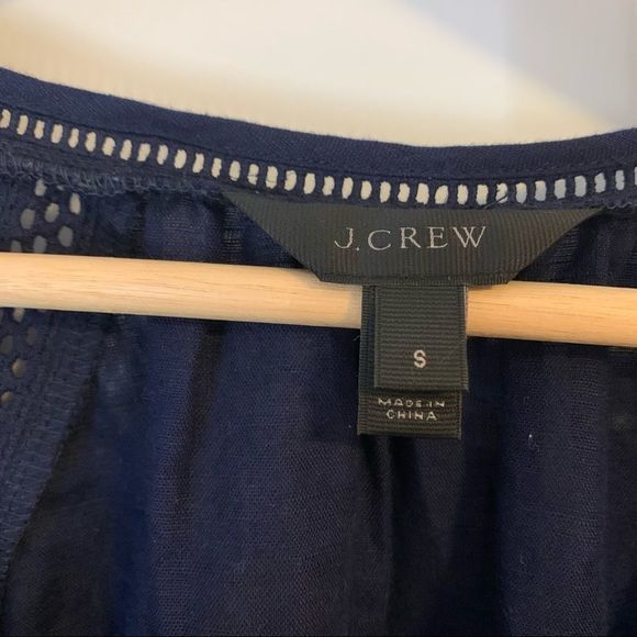 J. Crew Navy Blue Caftan - Picture 5 of 7